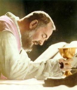 The struggle between Pio and Satan became more difficult when Pio freed the souls possessed by the Devil. Pio recounts being physically beaten! Father Tarcisio of Cervinara said, "More than once, before leaving the body of a possessed, the Devil has shouted, "Padre Pio, you give us more trouble than St. Michael"; also, "Father Pio don't steal the bodies from us and we won't bother you."