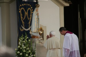 Pope Benedict XVI visits Fatima, May 2010.